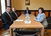Спикеры парламентов Азербайджана и Армении провели беседу &quot;на ногах&quot; в Женеве