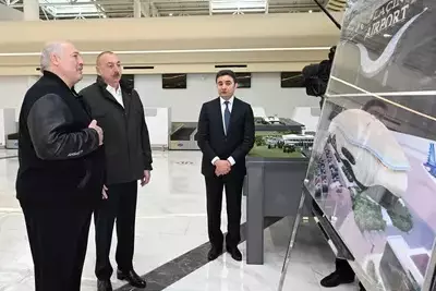 Александр Лукашенко посетил Физули