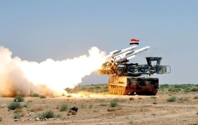 Сирийские ПВО сбили ракеты к югу от Дамаска