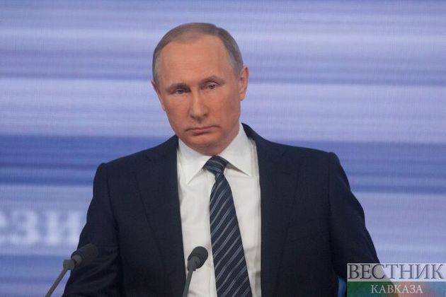 Путин поздравил Пашиняна с назначением на пост премьера