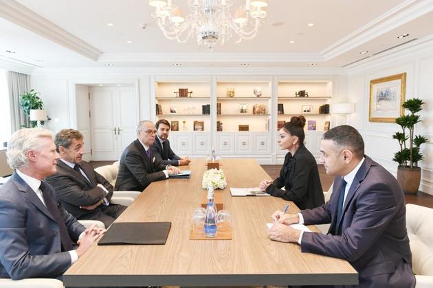 Мехрибан Алиева встретилась с Николя Саркози 