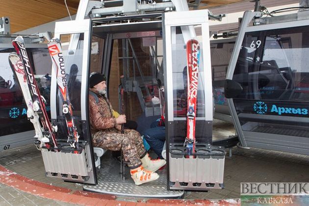На курорте "Архыз" продан 1 млн ски-пассов