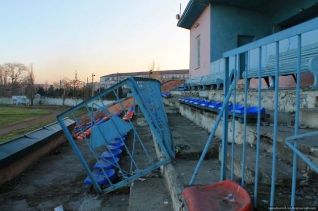 Власти дагестанского Каспийска пообещали сохранить стадион "Труд"