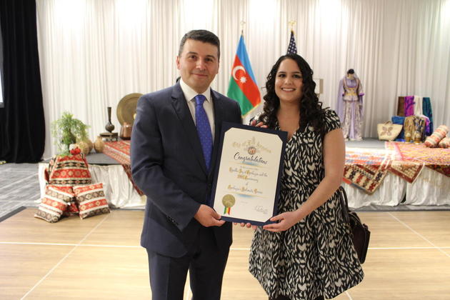 День Республики Азербайджана отпраздновали в Лос-Анджелесе