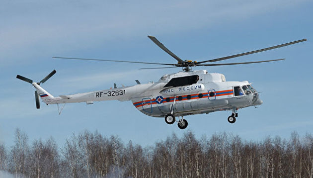 Дагестанские спасатели получили новый вертолет Ми-8