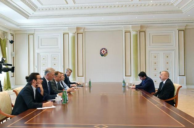 Ильхам Алиев встретился со спецпредставителем Евросоюза по Южному Кавказу