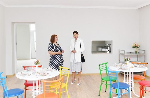 Мехрибан Алиева открыла новое здание детского приюта "Умид йери" в Баку 