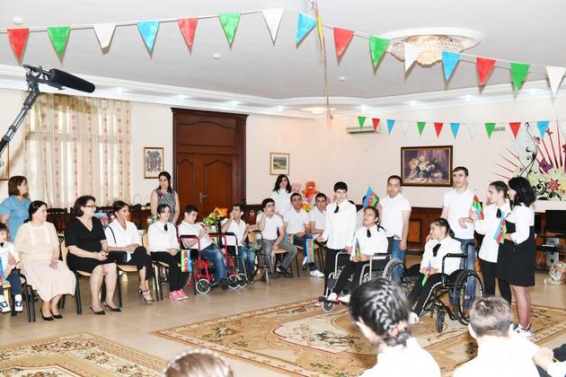 Мехрибан Алиева посетила учреждение для детей с ограниченными возможностями