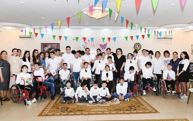 Мехрибан Алиева посетила учреждение для детей с ограниченными возможностями