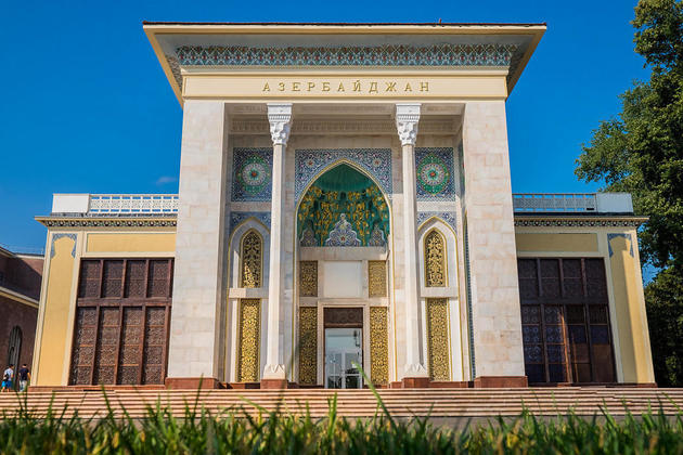 Павильон "Азербайджан" на ВДНХ реставрируется при поддержке Фонда Гейдара Алиева 