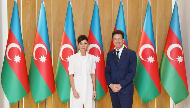 Мехрибан Алиева провела встречу с президентом бизнес-совета MEDEF 