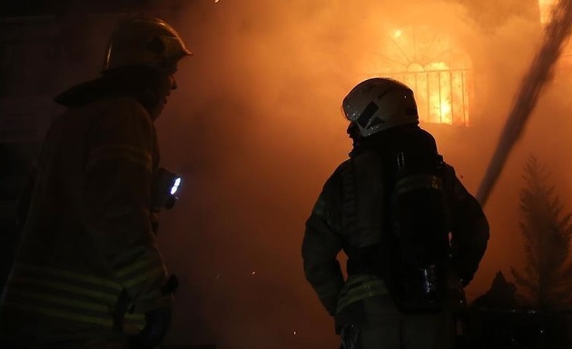 В Тегеране горит здание министерства нефти Ирана