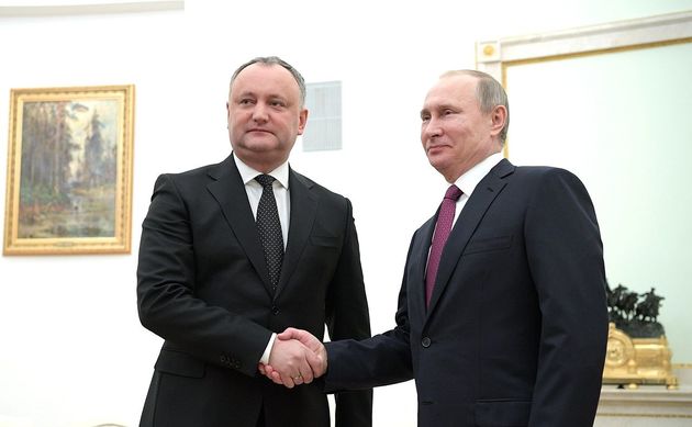 Путин и Додон обсудят "газовый вопрос"