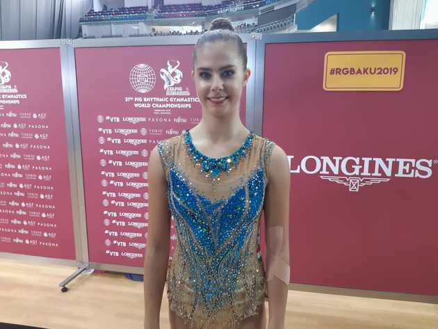 Фанни Пигницки: приятно выступать на Национальной гимнастической арене в Баку