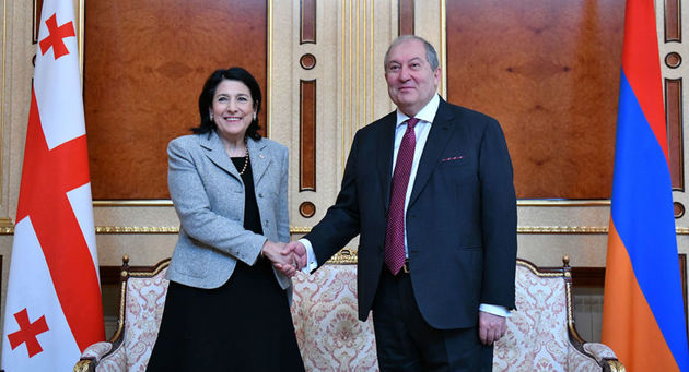 Президенты Армении и Грузии проведут переговоры в Японии