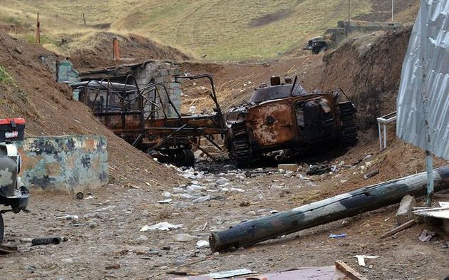 Армянские оккупанты "накрыли" огнем собственную танковую колонну - Минобороны Азербайджана