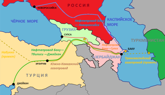 Армения попыталась ударить по ведущему в Россию трубопроводу "Баку-Новороссийск"