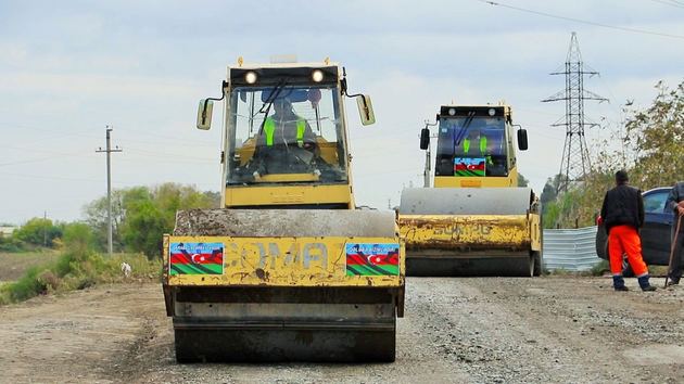Азербайджан начал реконструкцию автодорог в Суговушан и Талыш (ФОТО) 