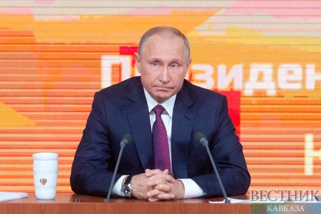 Кремль: дата большой пресс-конференции Путина еще не определена
