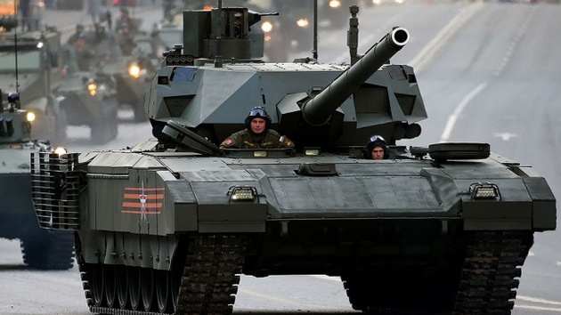 Через год в войска России начнутся серийные поставки танка "Армата"