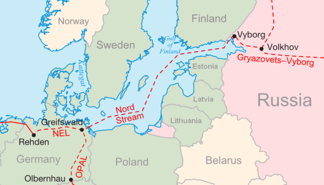 Евросоюз запретил "Газпрому" половину газопровода OPAL