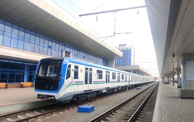 Ташкентский метрополитен получил российские поезда
