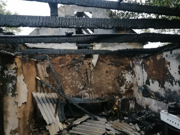 Молния уничтожила жилой дом на Ставрополье