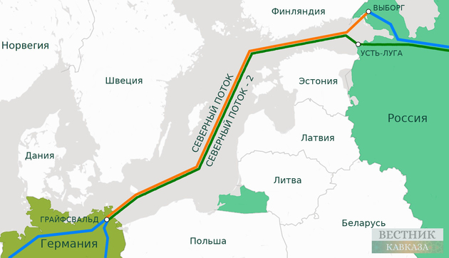 Закачка газа в первую нитку "Северного потока - 2" порадовала немцев - СМИ