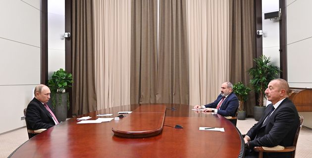 Итоги сочинской встречи Путина, Алиева и Пашиняна подведут к концу года