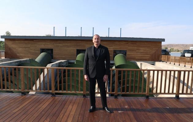 Ильхам Алиев и Мехрибан Алиева заложили фундамент первого жилого дома в городе Зангилан