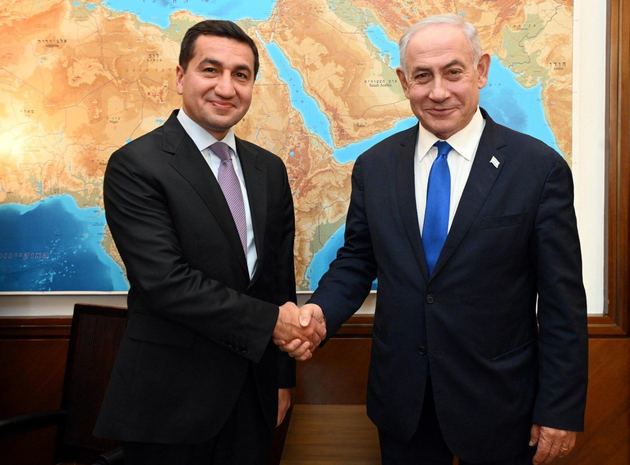 Помощник президента Азербайджана встретился с Нетаньяху