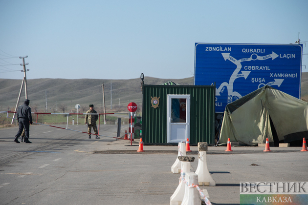 Азербайджанские пограничники поймали Мнацаканяна
