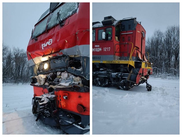 Поезда столкнулись в Ульяновской области – есть раненые