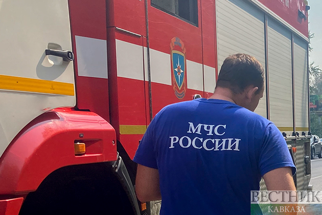 Североосетинские пожарные спасли из горящего дома во Владикавказе мужчину