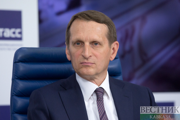 Сергей Нарышкин возглавит делегацию РФ на весенней сессии ПА ОБСЕ в Баку