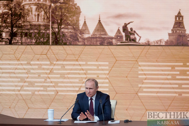 Путин и Рухани обсудили итоги переговоров в Астане 