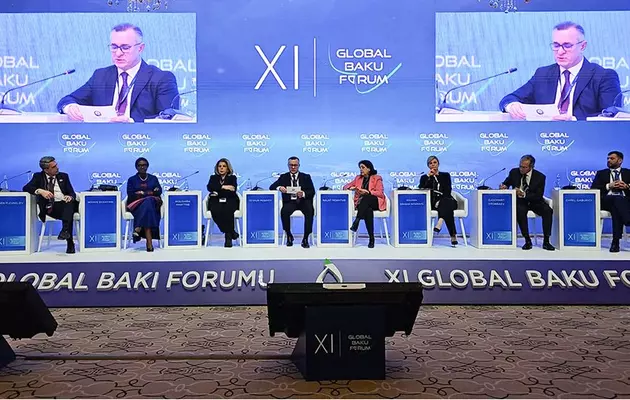 О чем говорят на XI Глобальном Бакинском форуме?