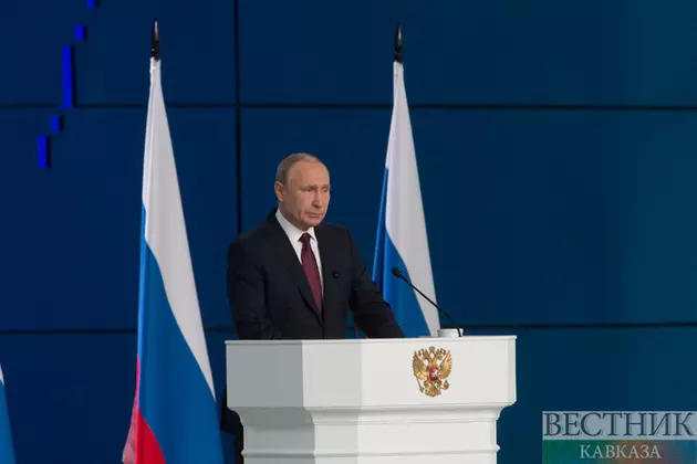 На выборах президента России побеждает Владимир Путин