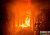 Двух женщин и ребенка спасли из горящего дома в Акмолинской области