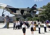 В Кизляре установили памятник истребителю Су-27