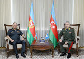 Глава Генштаба ВС Азербайджана и секретарь Совета министров обороны стран СНГ встретились в Баку