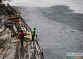 В Тырныаузе восстановили снесенный селевым потоком мост