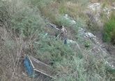 Гроб и похоронные венки нашли на нелегальной свалке на Ставрополье