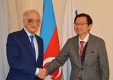 Полад Бюльбюль оглы встретился с новым послом Японии в России