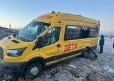 Гололед на Ставрополье: в ДТП попал автобус с детьми