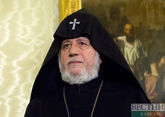 Католикос всех армян Гарегин Второй отправился во Францию