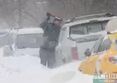 Из снежной ловушки спасли более 30 машин в Армении