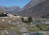 В горах Дагестана автомобиль упал в реку