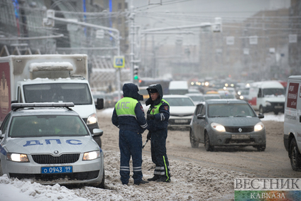 Сильнейший за эту зиму снегопад в Москве