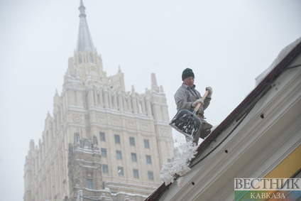 Сильнейший за эту зиму снегопад в Москве